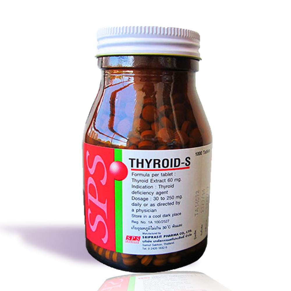Thyroid-S 60mg Bottle
